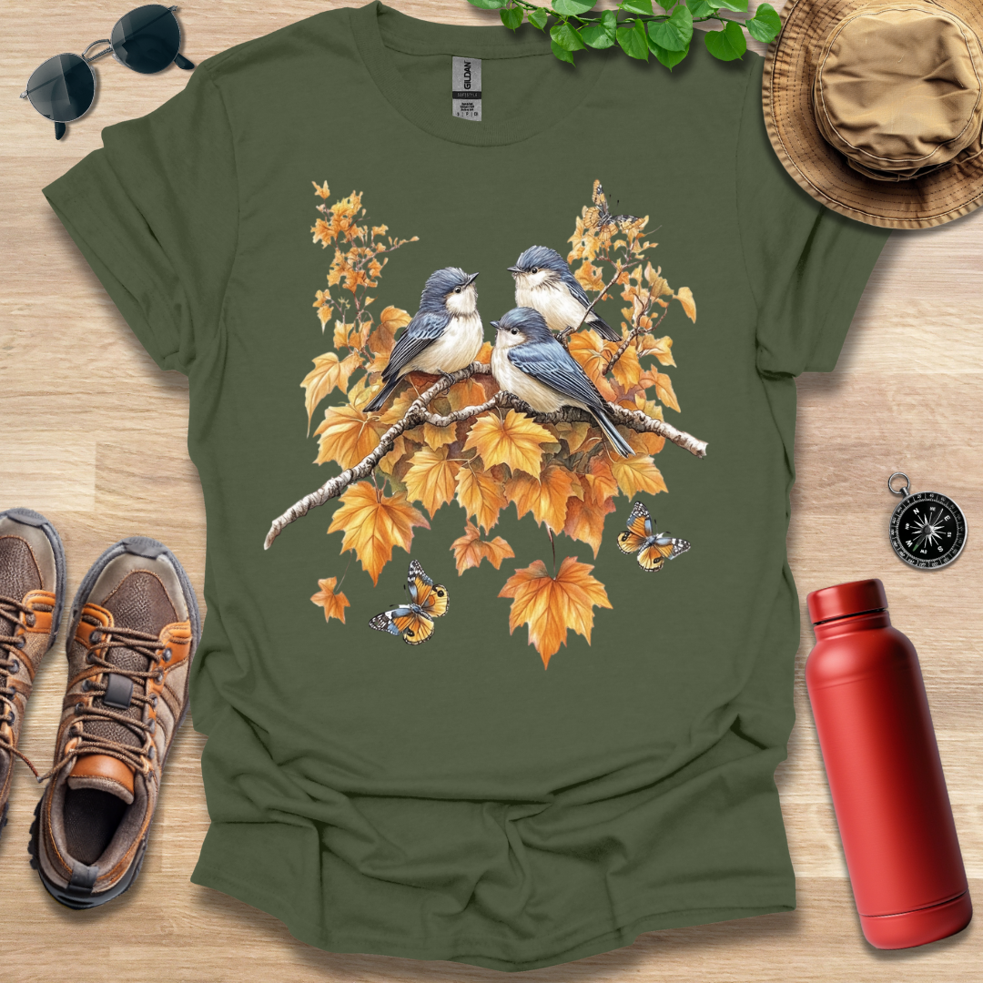 Autumn Feathered Friends T-Shirt