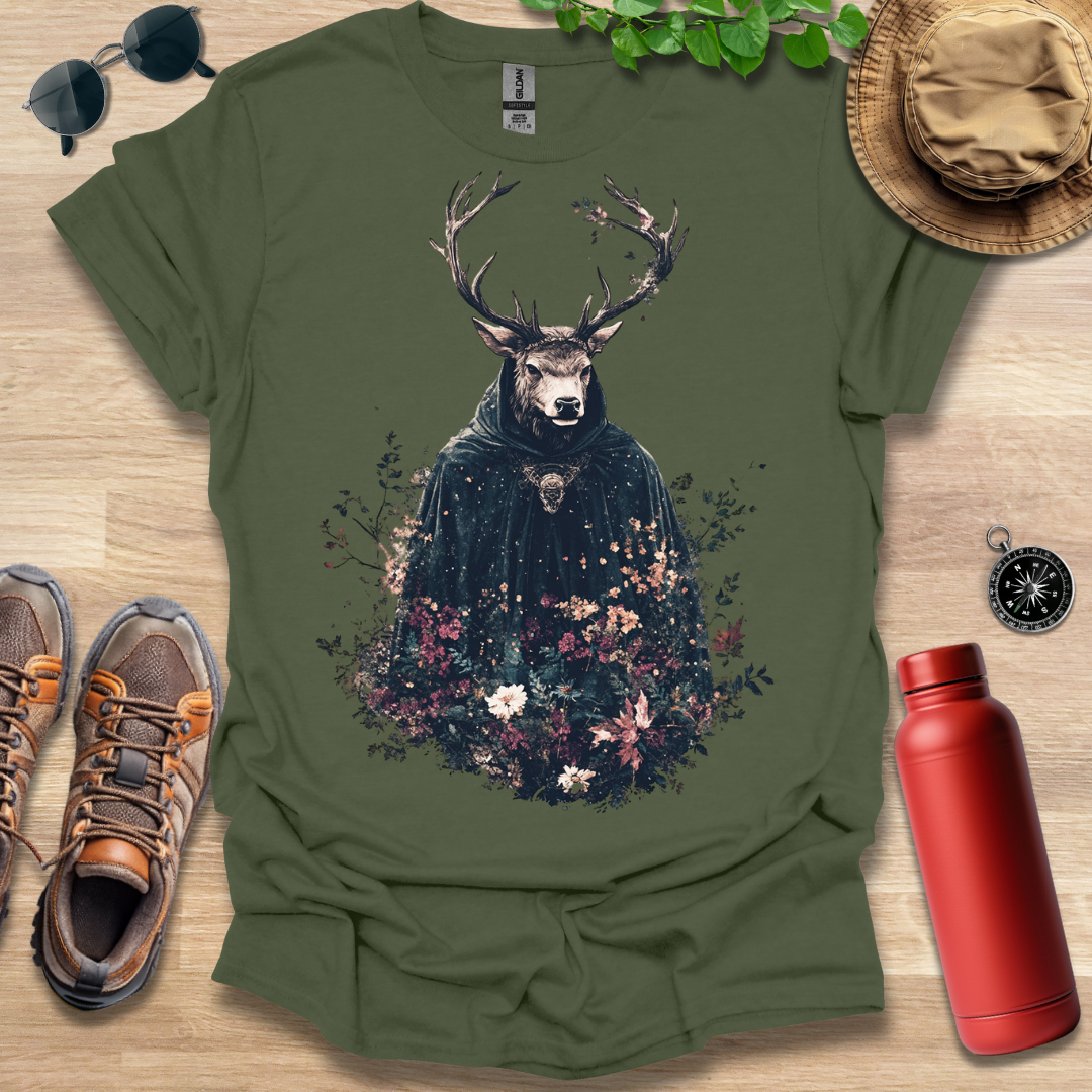 Forest Deer Shaman T-Shirt