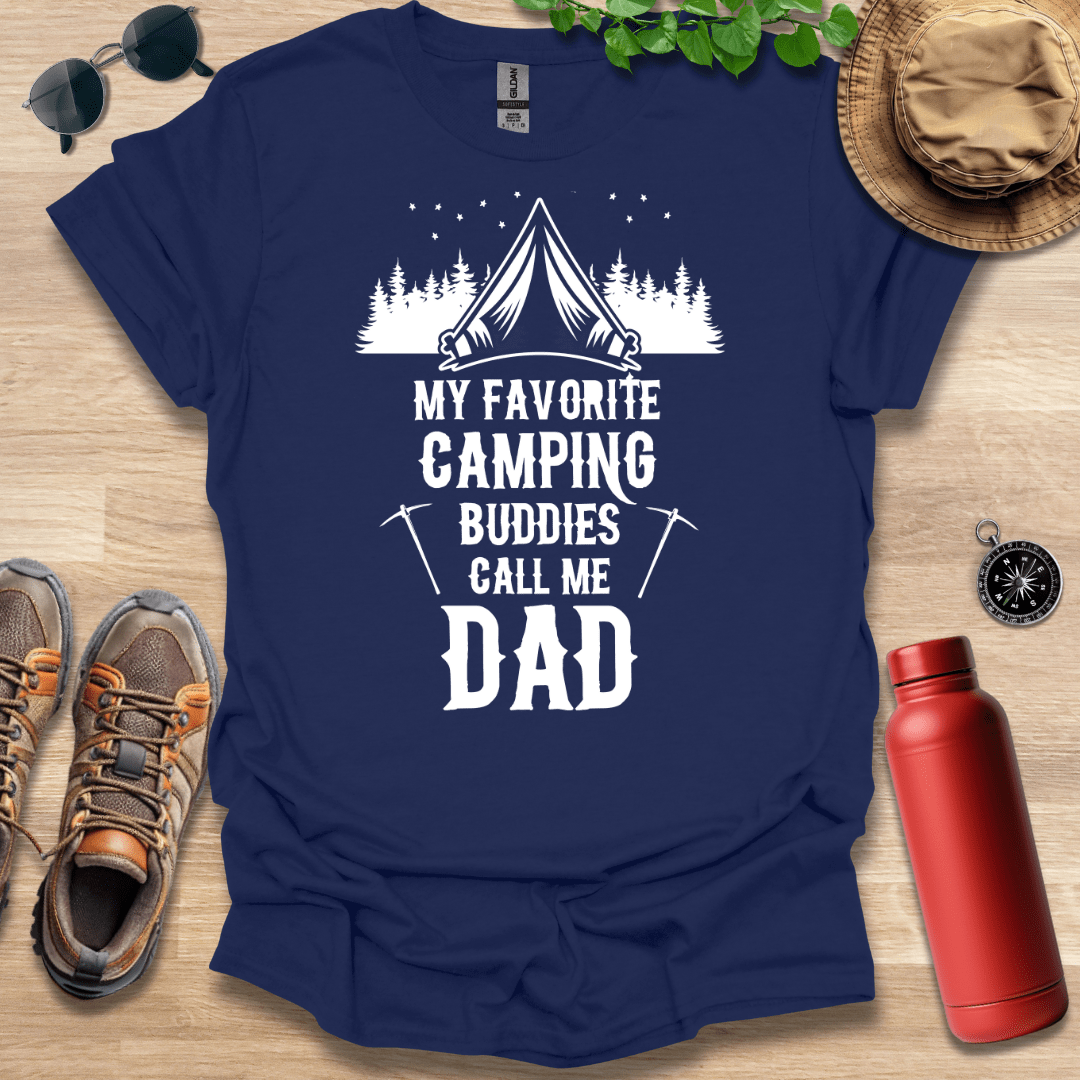 Camping Buddies Call Me Dad T-Shirt