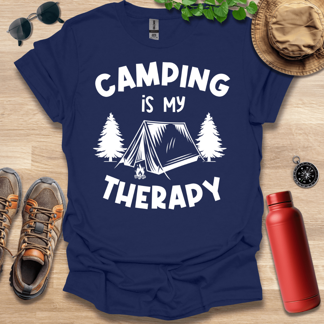 Camping Is My Therapy T-Shirt