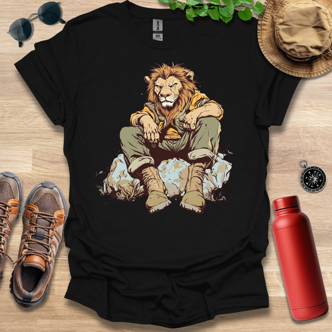 Rugged Lion Trekker T-Shirt