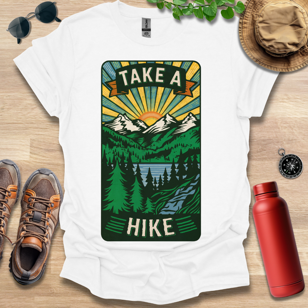 Take a Hike Badge T-Shirt