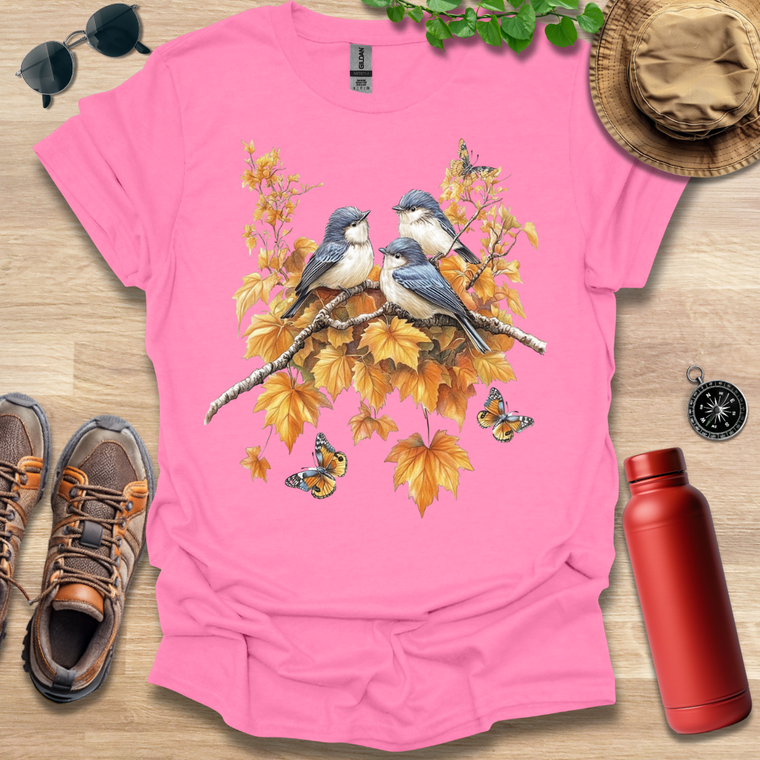 Autumn Feathered Friends T-Shirt