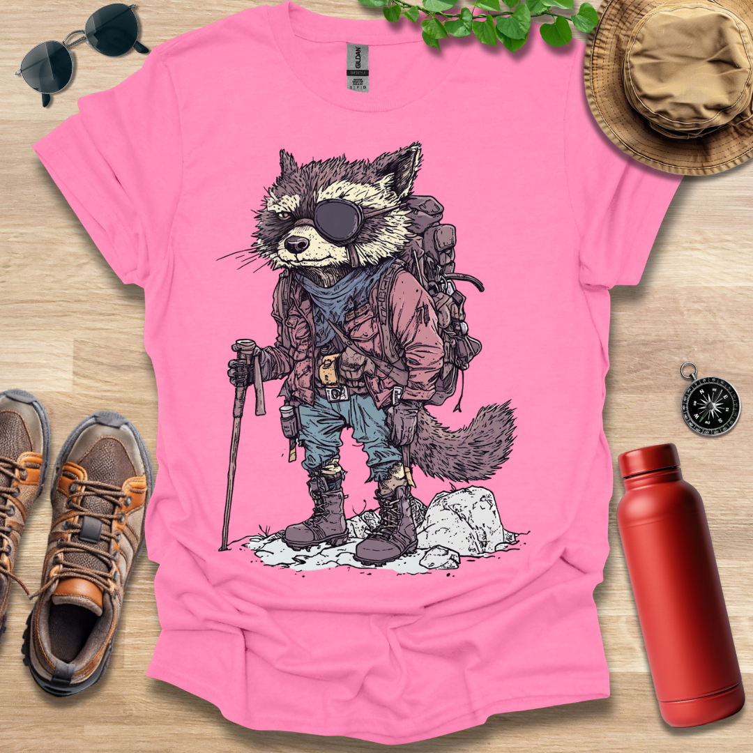 Rugged Raccoon Trekker T-Shirt