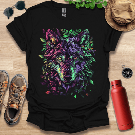 Mystic Leaf Wolf T-Shirt