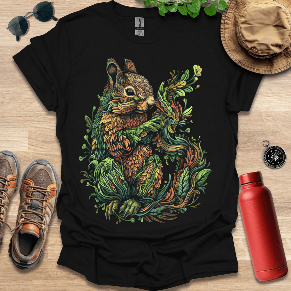 Enchanted Forest Squirrel T-Shirt