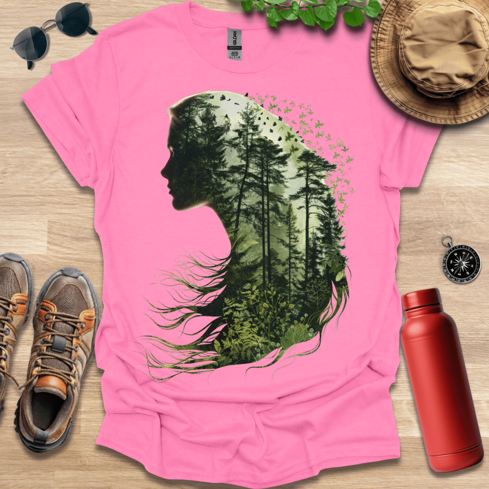 Nature's Essence Portrait T-Shirt