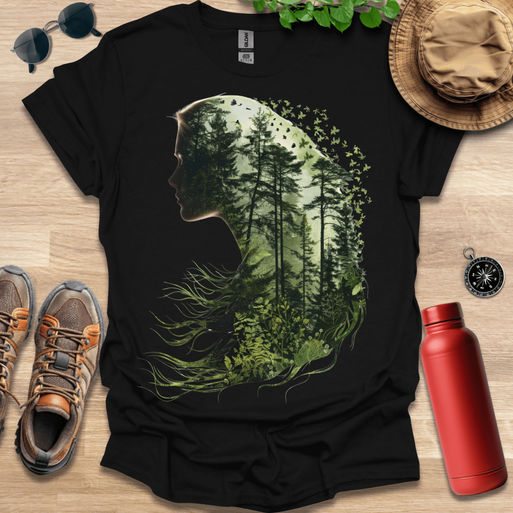 Nature's Essence Portrait T-Shirt