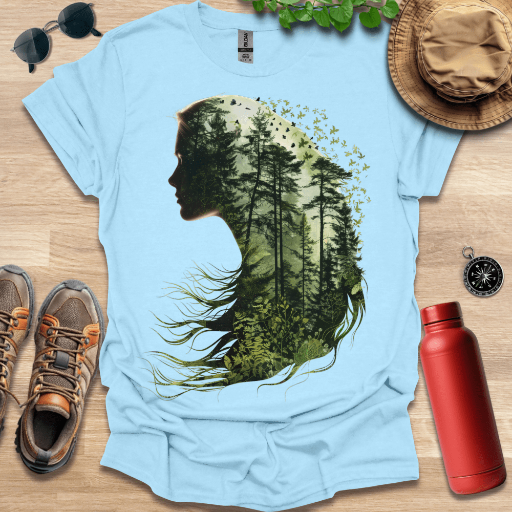 Nature's Essence Portrait T-Shirt