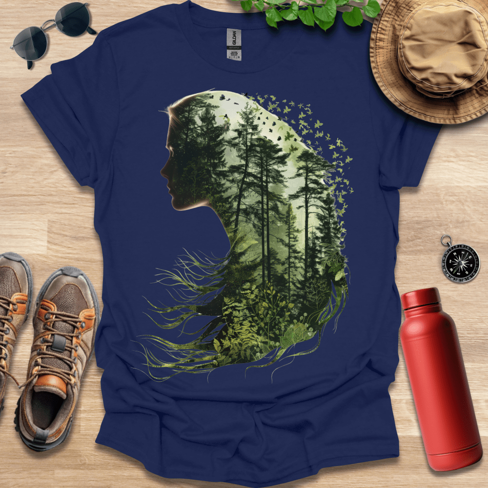 Nature's Essence Portrait T-Shirt