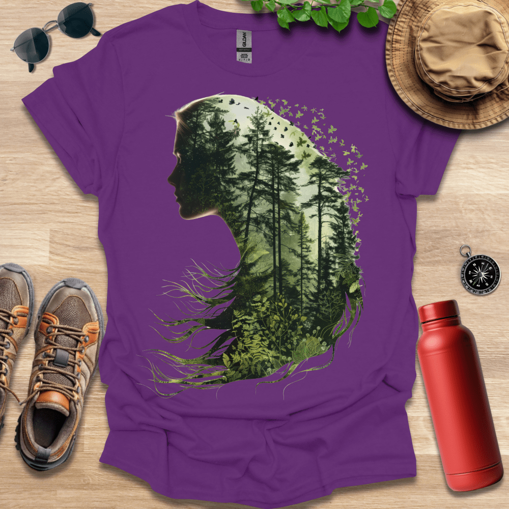 Nature's Essence Portrait T-Shirt