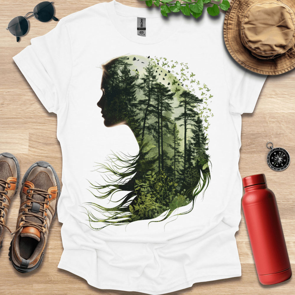 Nature's Essence Portrait T-Shirt