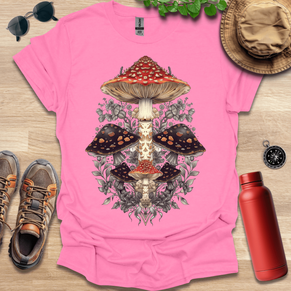 Majestic Mushroom Cluster T-Shirt