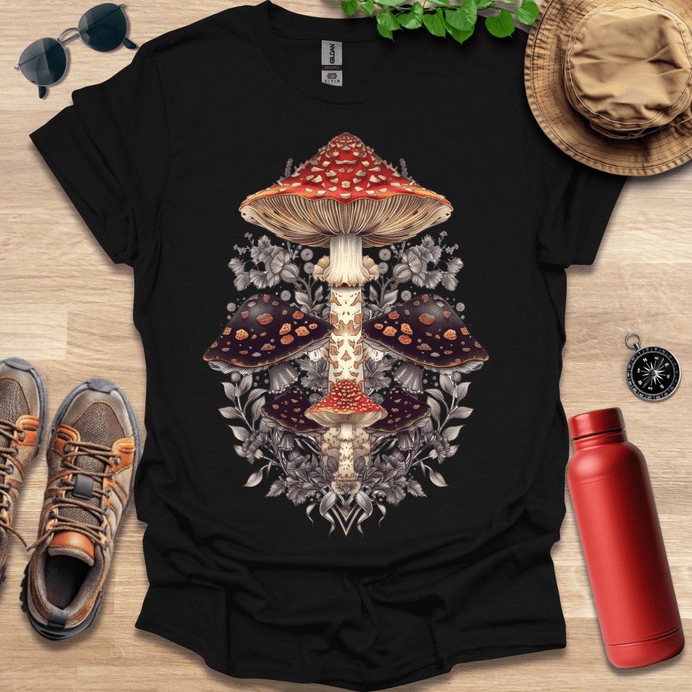 Majestic Mushroom Cluster T-Shirt