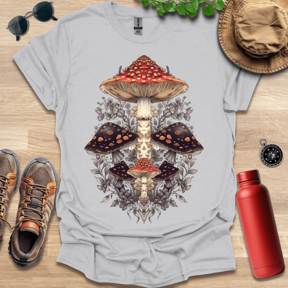 Majestic Mushroom Cluster T-Shirt