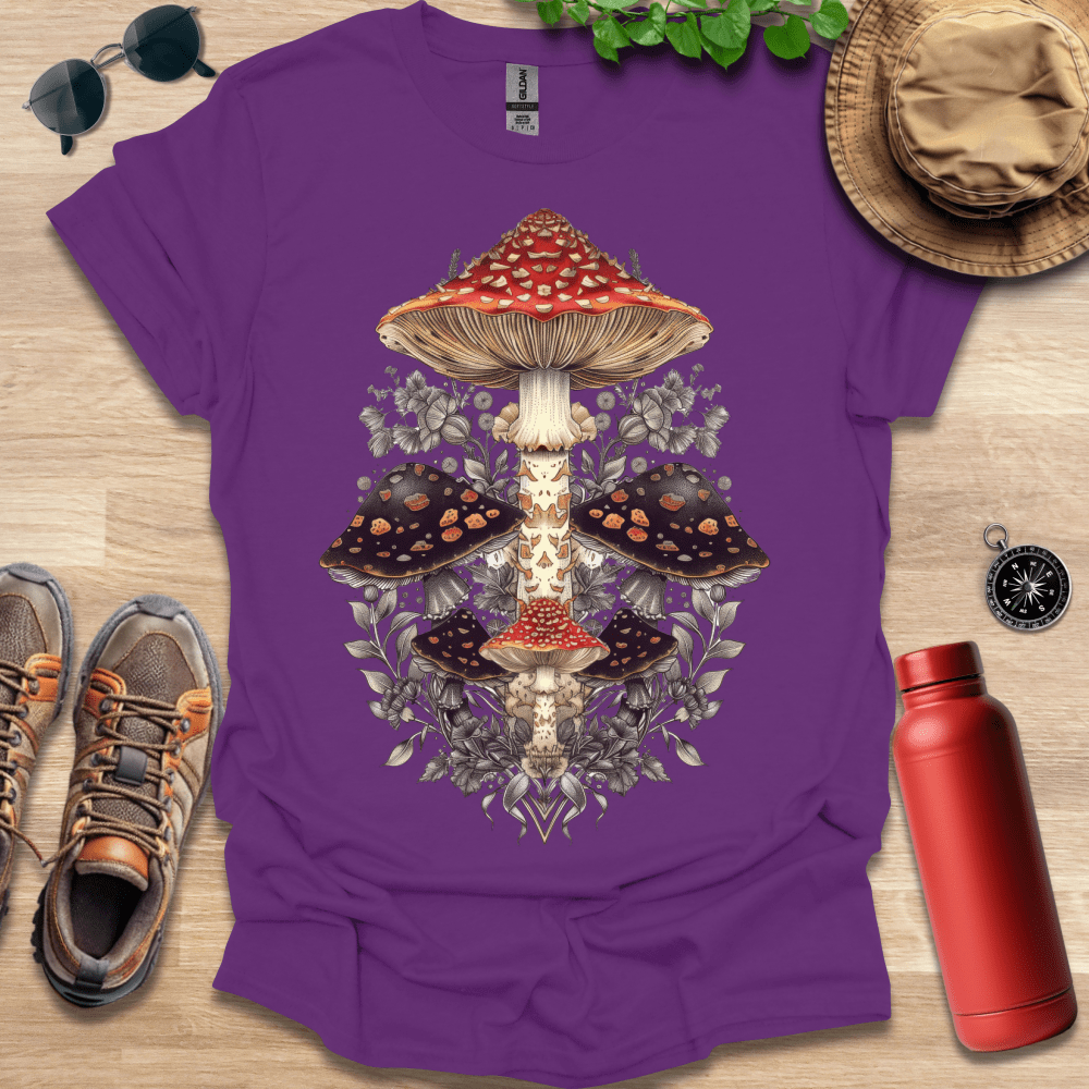 Majestic Mushroom Cluster T-Shirt