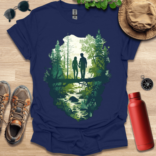 Serene Woodland Walk T-Shirt