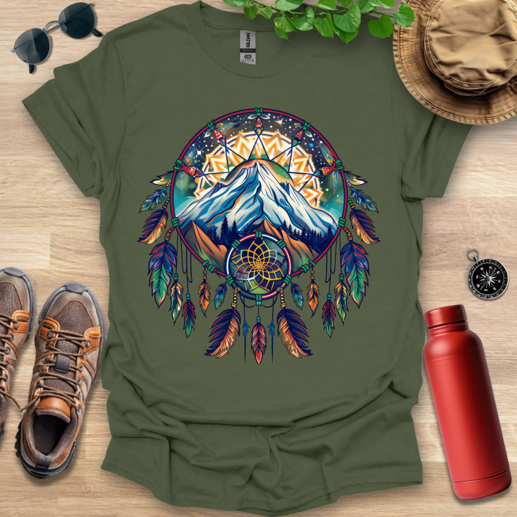 Mountain Dream Catcher T-Shirt