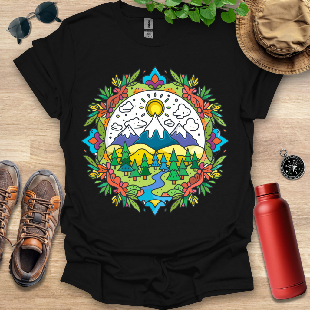 Sunny Pines Emblem T-Shirt