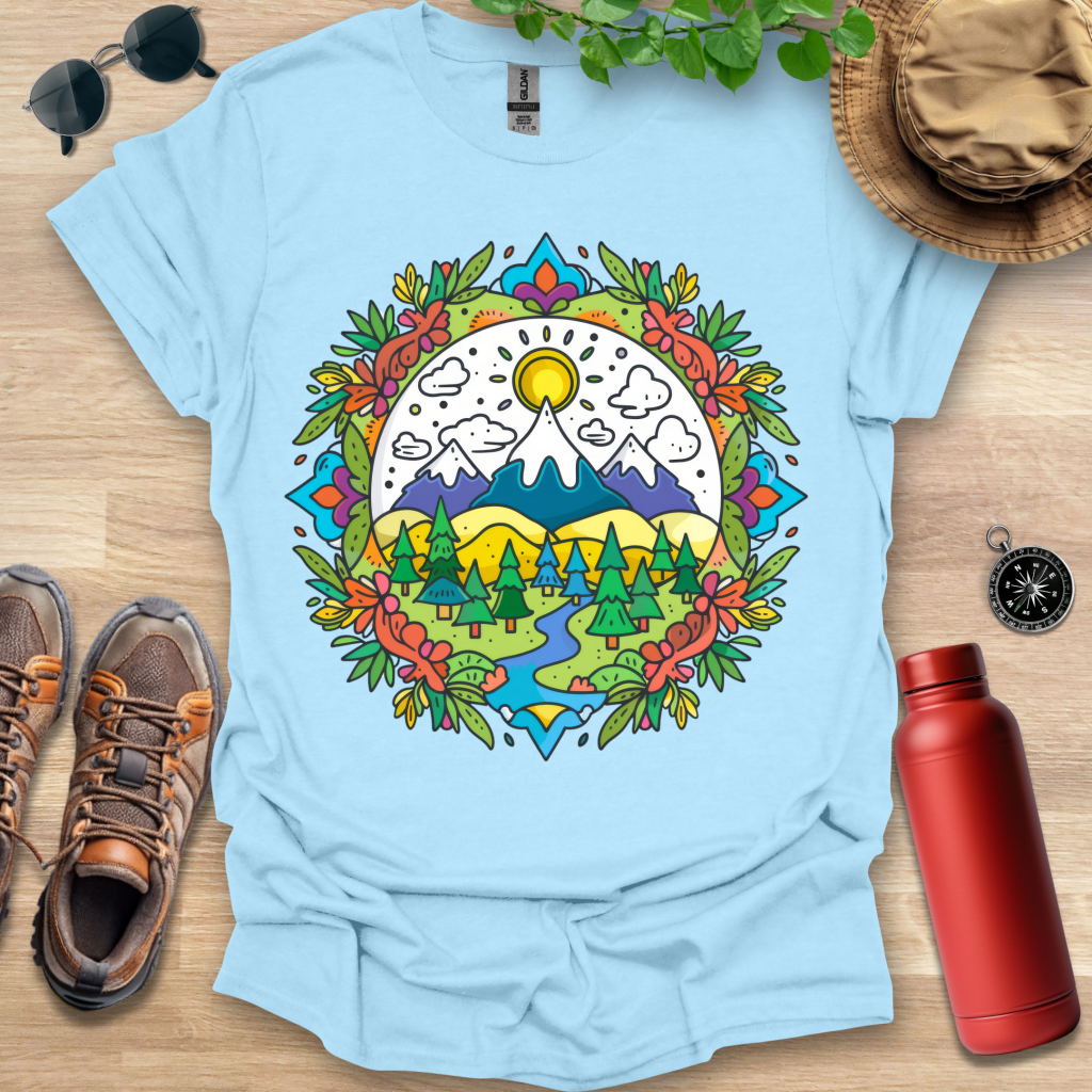 Sunny Pines Emblem T-Shirt