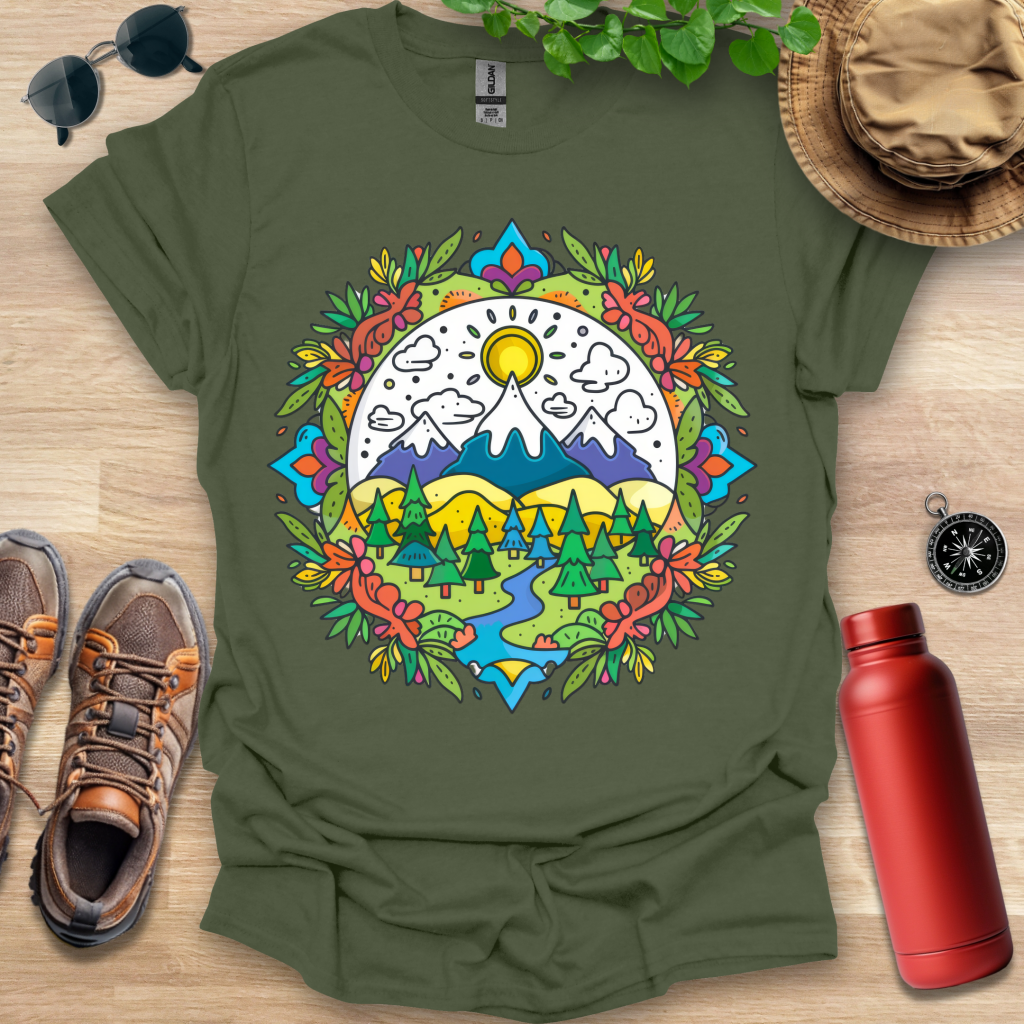 Sunny Pines Emblem T-Shirt