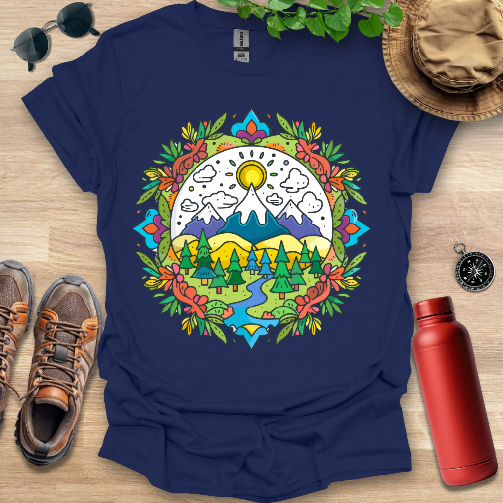 Sunny Pines Emblem T-Shirt