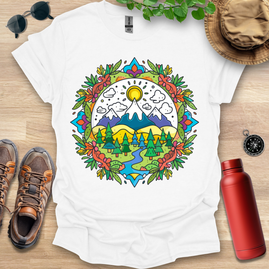 Sunny Pines Emblem T-Shirt