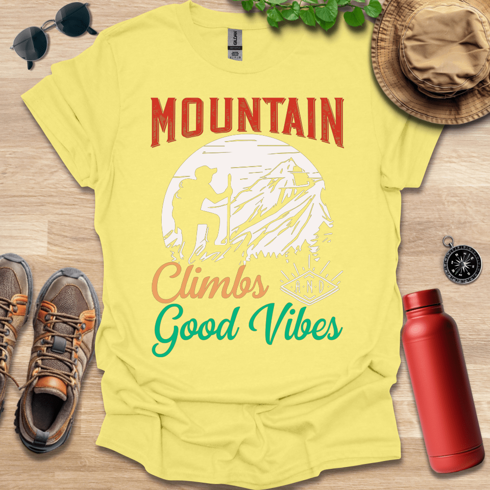 Climbs and Good Vibes T-Shirt