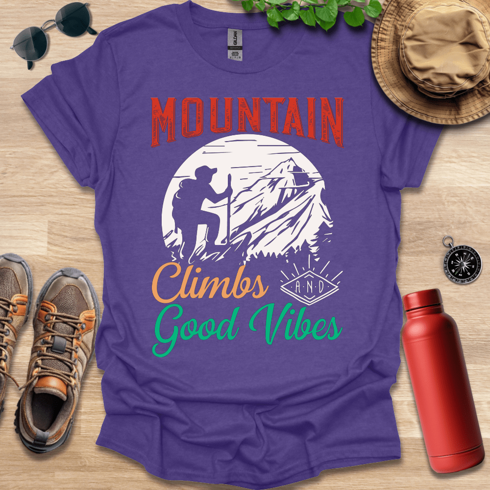 Climbs and Good Vibes T-Shirt