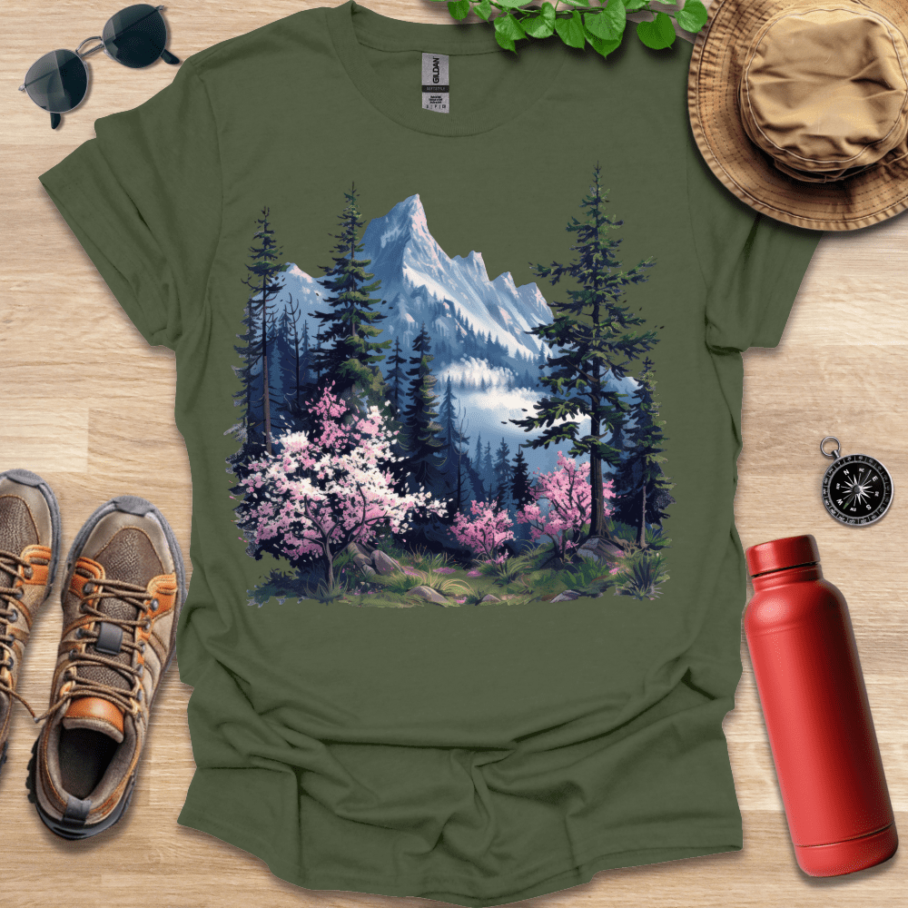 Mountain Blossom Valley T-Shirt