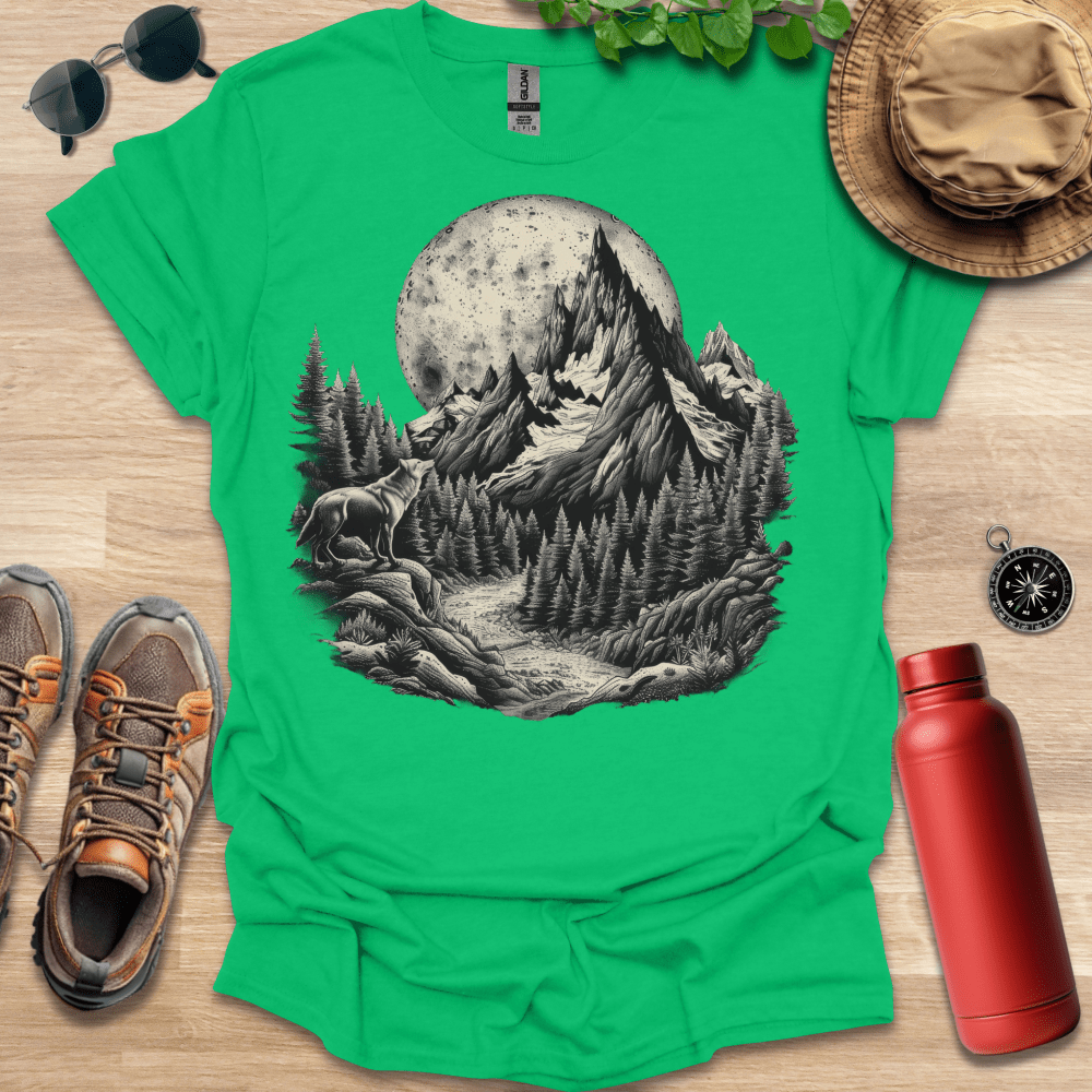 Nocturnal Wolf Peaks T-Shirt