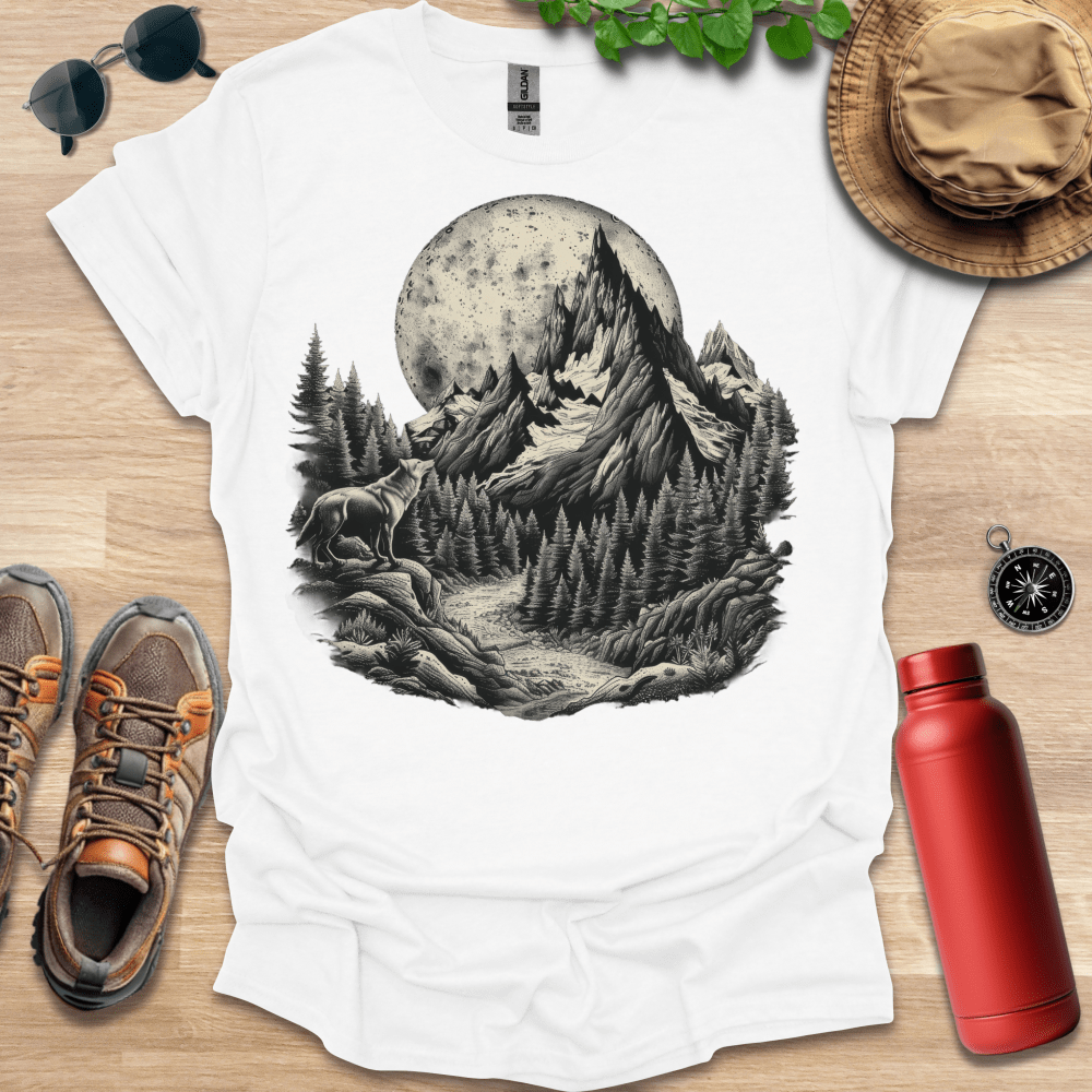 Nocturnal Wolf Peaks T-Shirt