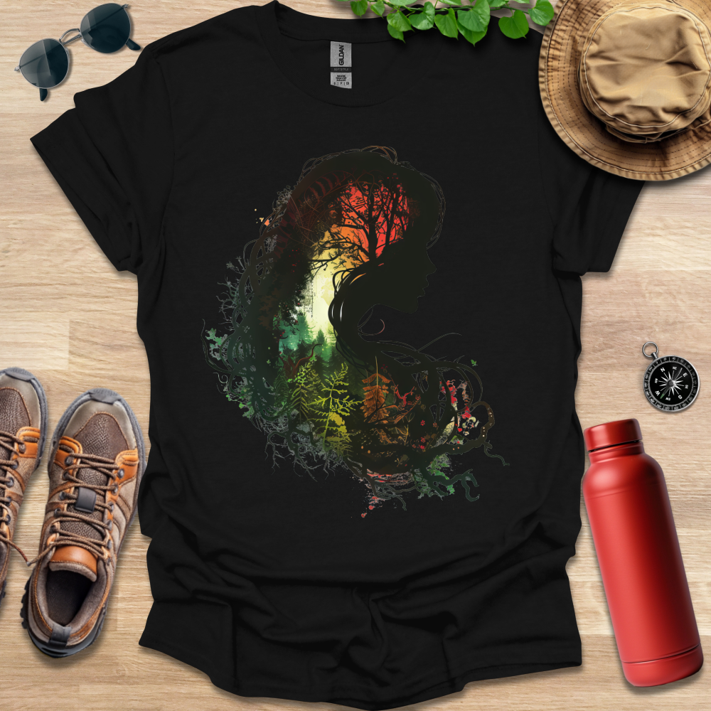 Arboreal Dreamscape Woman T-Shirt