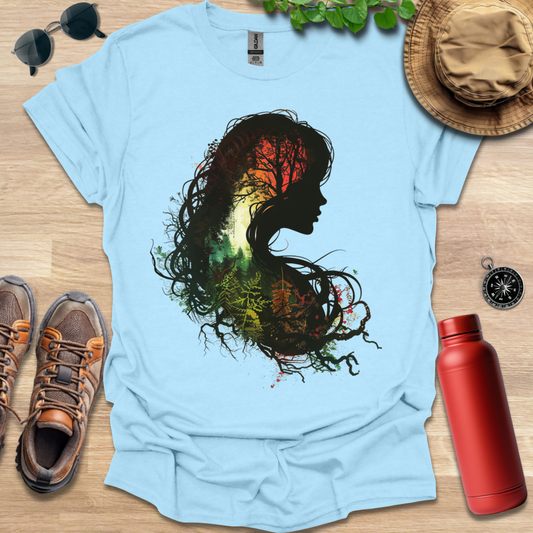 Arboreal Dreamscape Woman T-Shirt