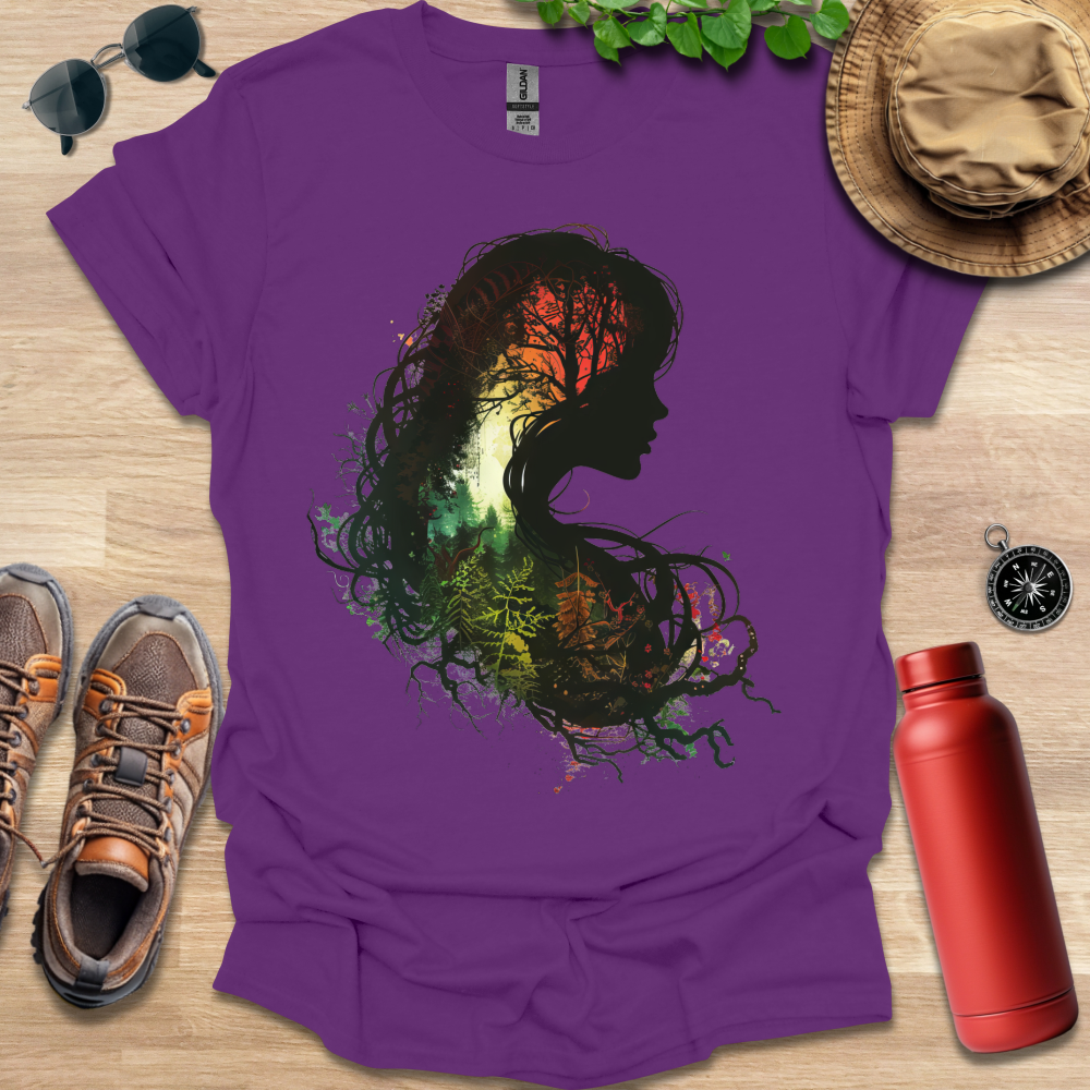 Arboreal Dreamscape Woman T-Shirt