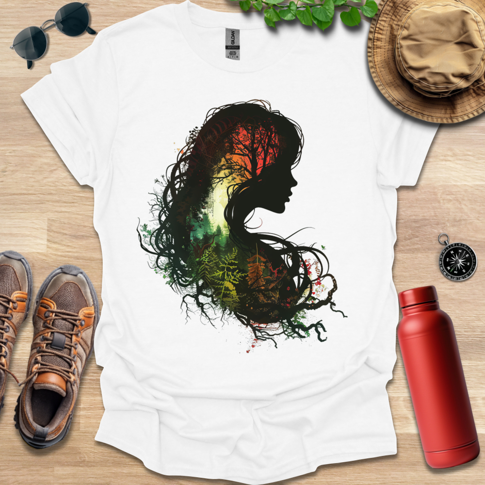 Arboreal Dreamscape Woman T-Shirt