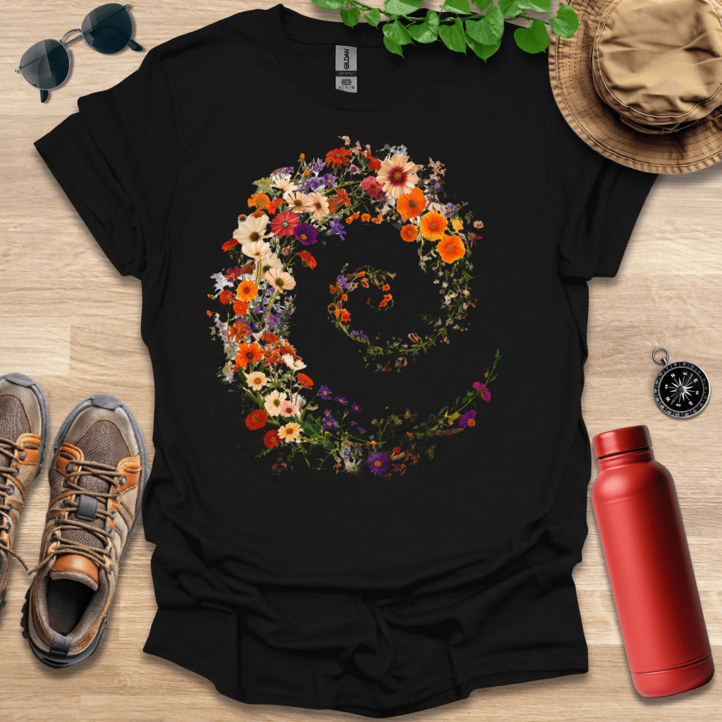 Wildflower Spiral T-Shirt