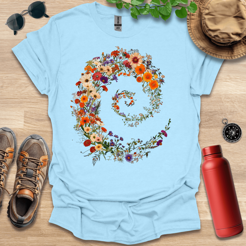 Wildflower Spiral T-Shirt