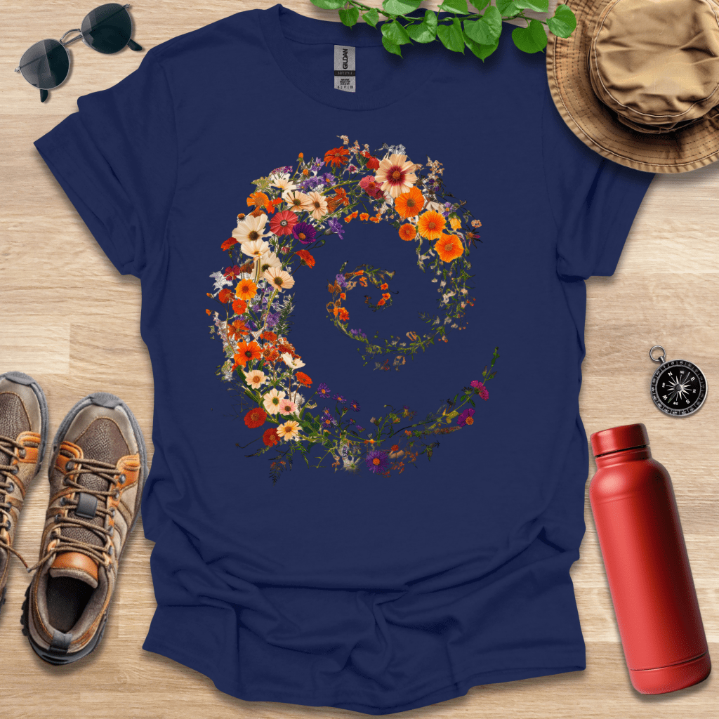 Wildflower Spiral T-Shirt