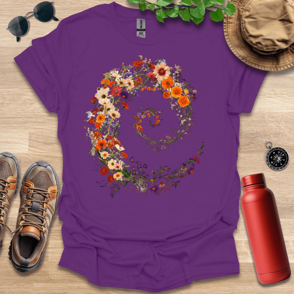 Wildflower Spiral T-Shirt