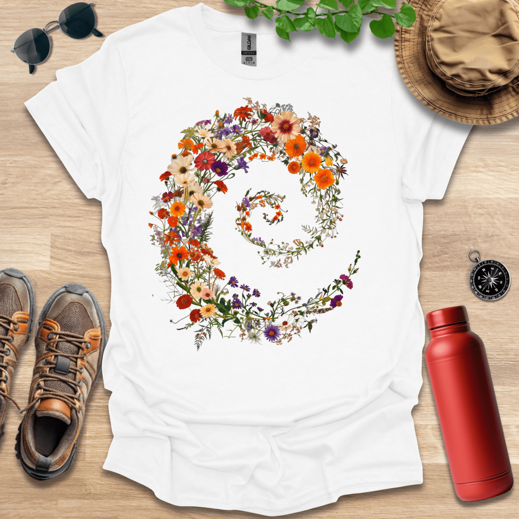 Wildflower Spiral T-Shirt