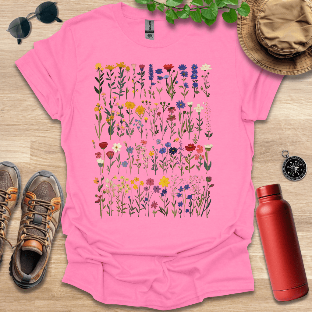 Wildflower Garden Display T-Shirt