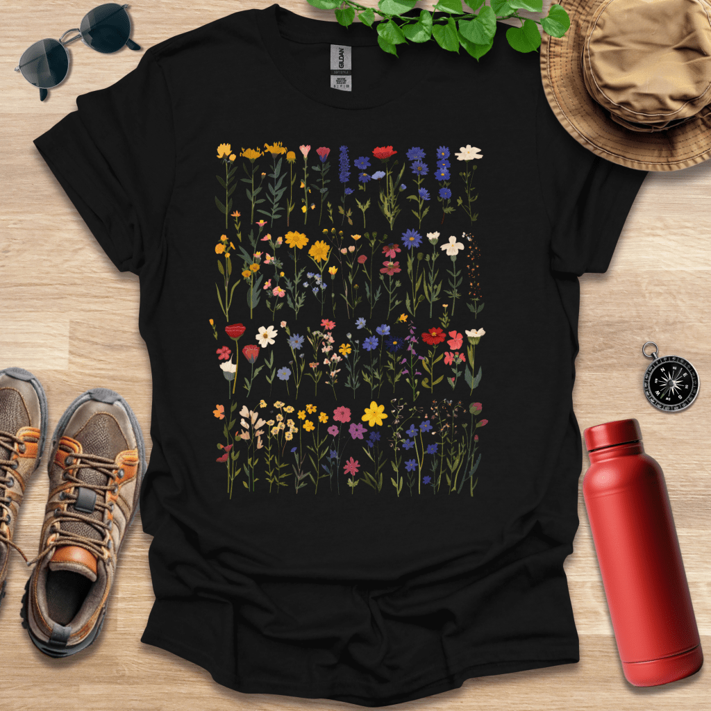 Wildflower Garden Display T-Shirt