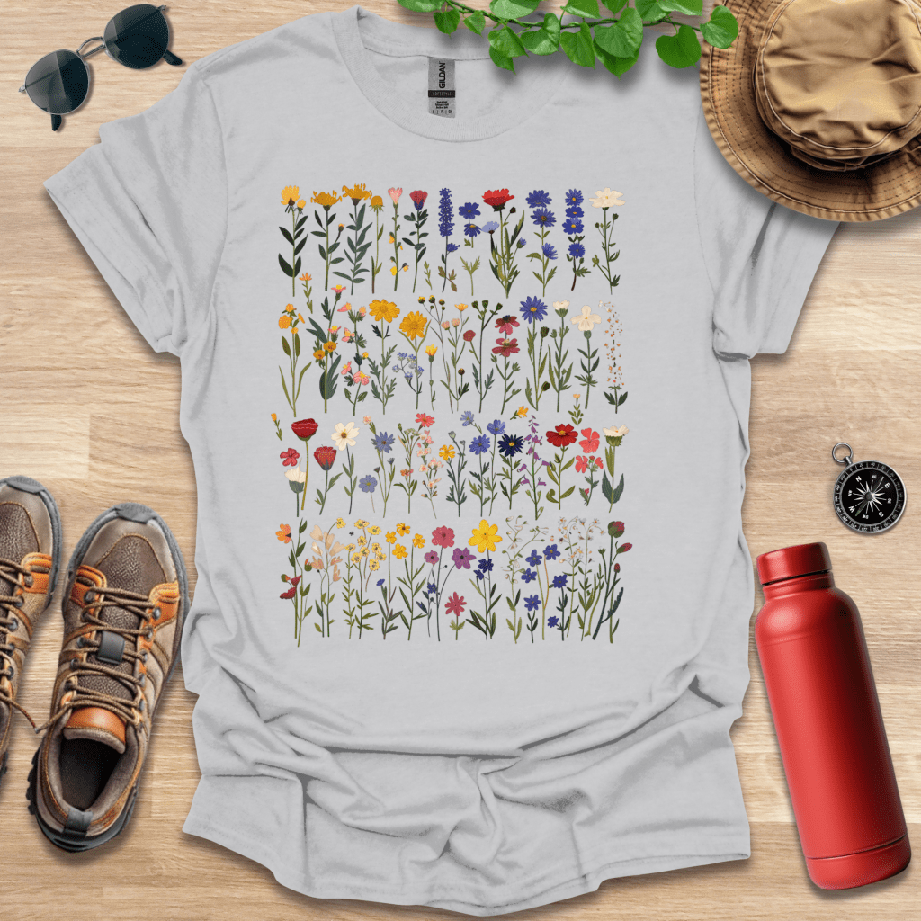 Wildflower Garden Display T-Shirt