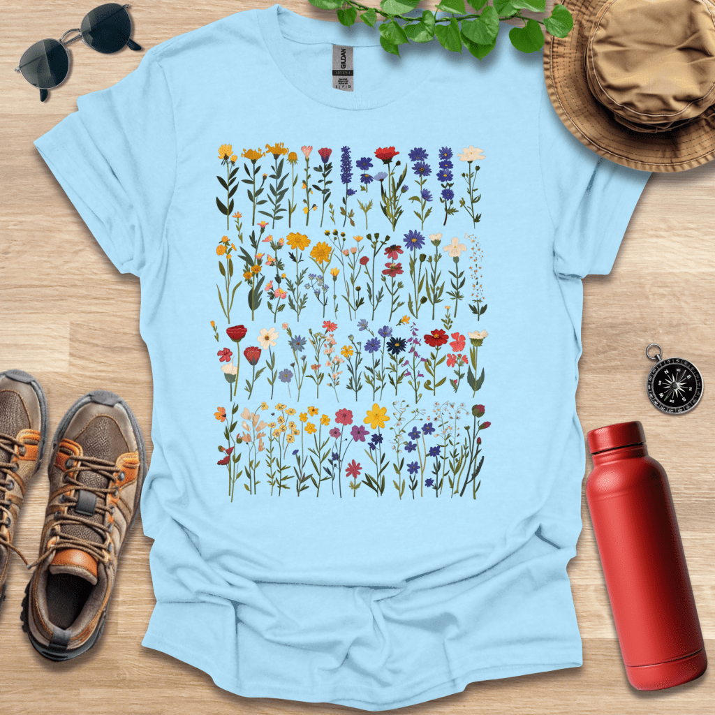 Wildflower Garden Display T-Shirt