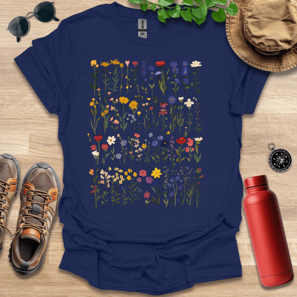 Wildflower Garden Display T-Shirt