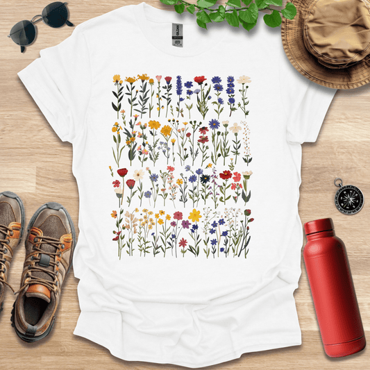 Wildflower Garden Display T-Shirt