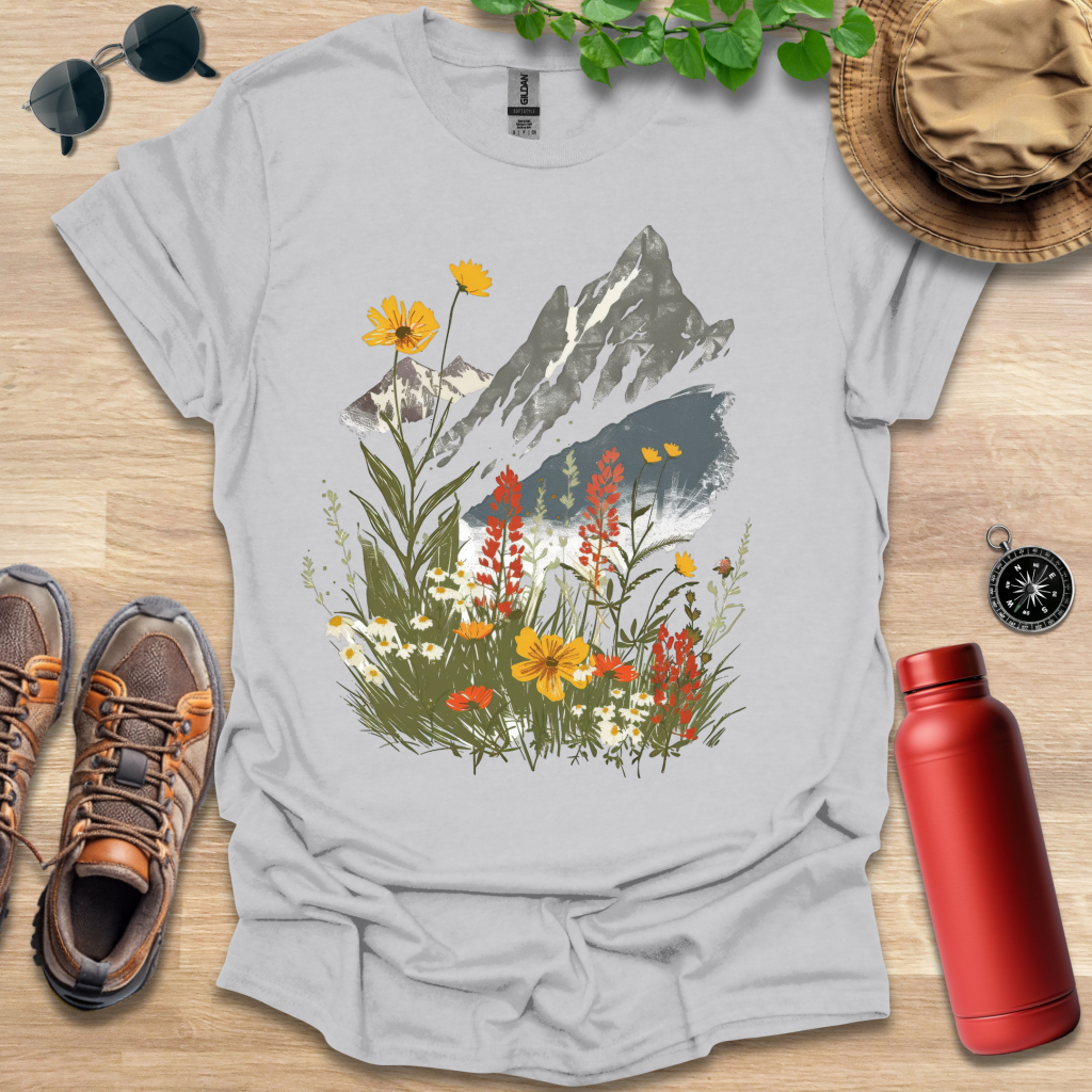 Alpine Flower Fields T-Shirt