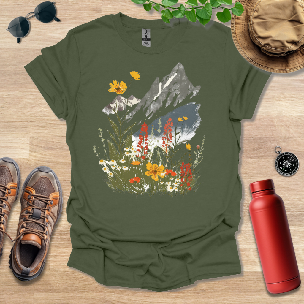 Alpine Flower Fields T-Shirt