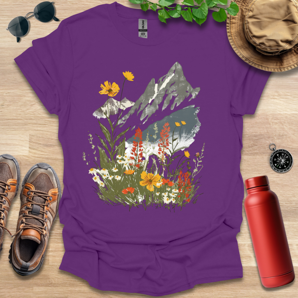 Alpine Flower Fields T-Shirt